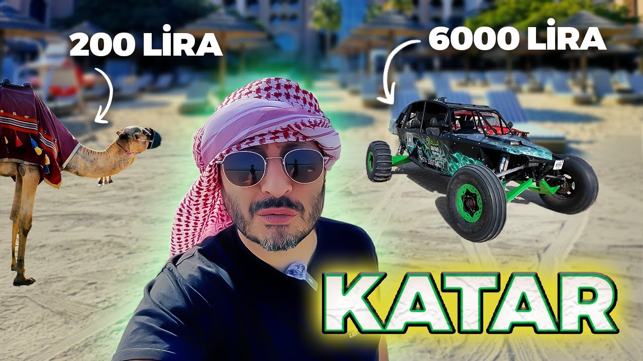 Katar Vlog | Çölde Buggy, Deve Turu ve Lüks Otel Deneyimi