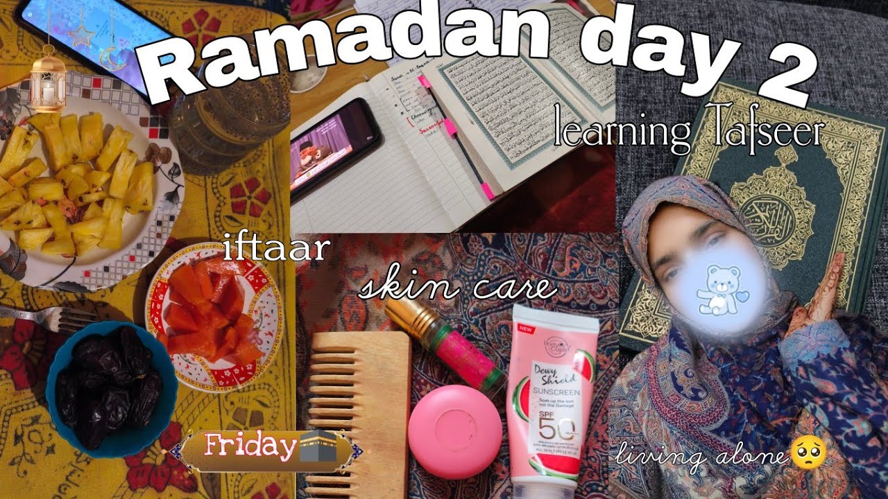  Day 2 of Ramadan🤍🌙 | First Jummah, Dua & Iftaar ✨🕌Learning Tafseer