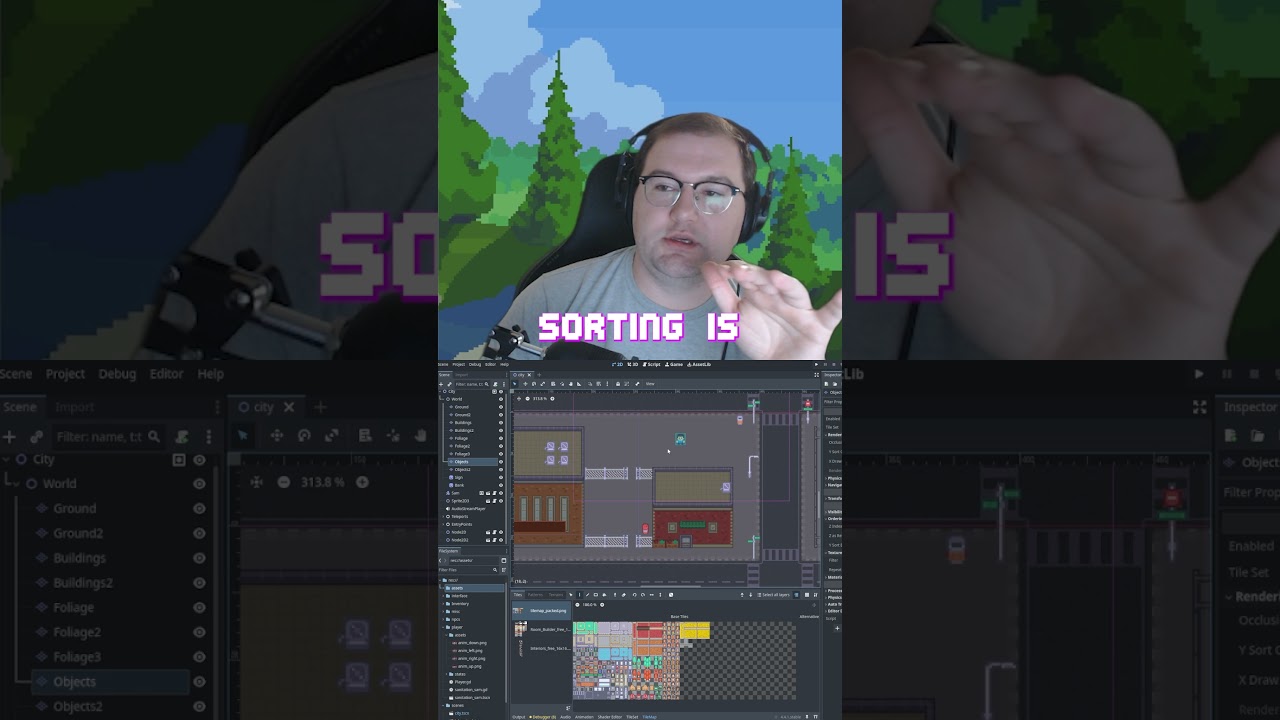 I finally fixed this glitch in my game #gaming #pixelart #gamedev #pixelartgame #8bit #indiegame
