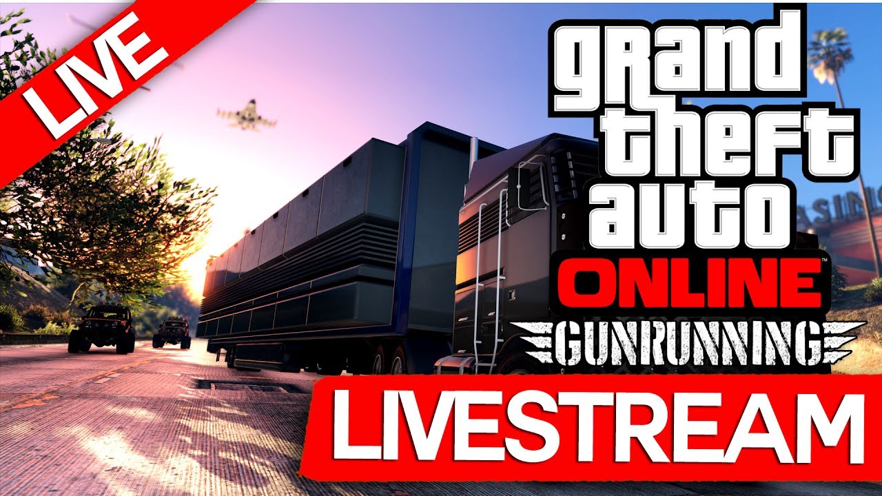 Continuam cu GUNRUNNING GTA, MISIUNI SI LUCRURI NOI! LIVE #2