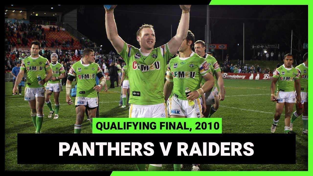 NRL Highlights | NRL Finals Flashback | Penrith Panthers v Canberra Raiders | Qualifying Final, 2010