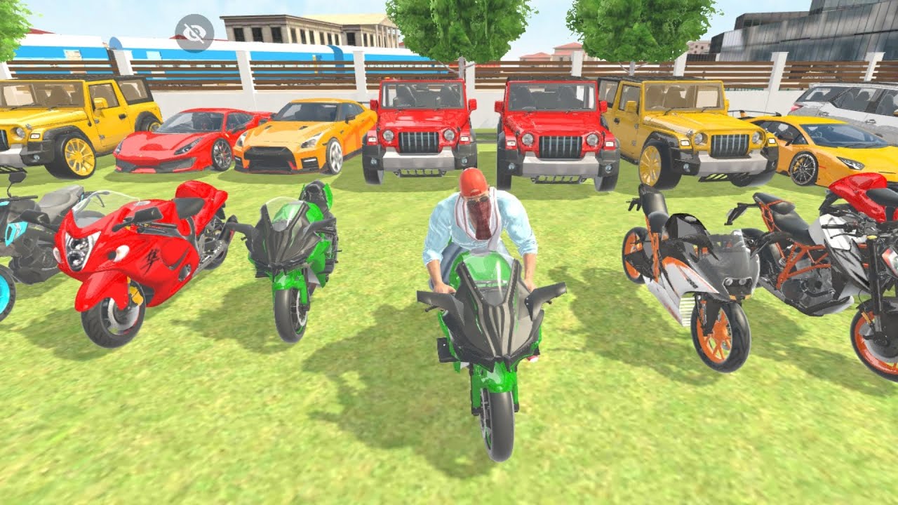 Franklin Ke Pass🤑 Modified Car Bike [] Indian Theft Auto Simulator [] Android - Gameplay🎯