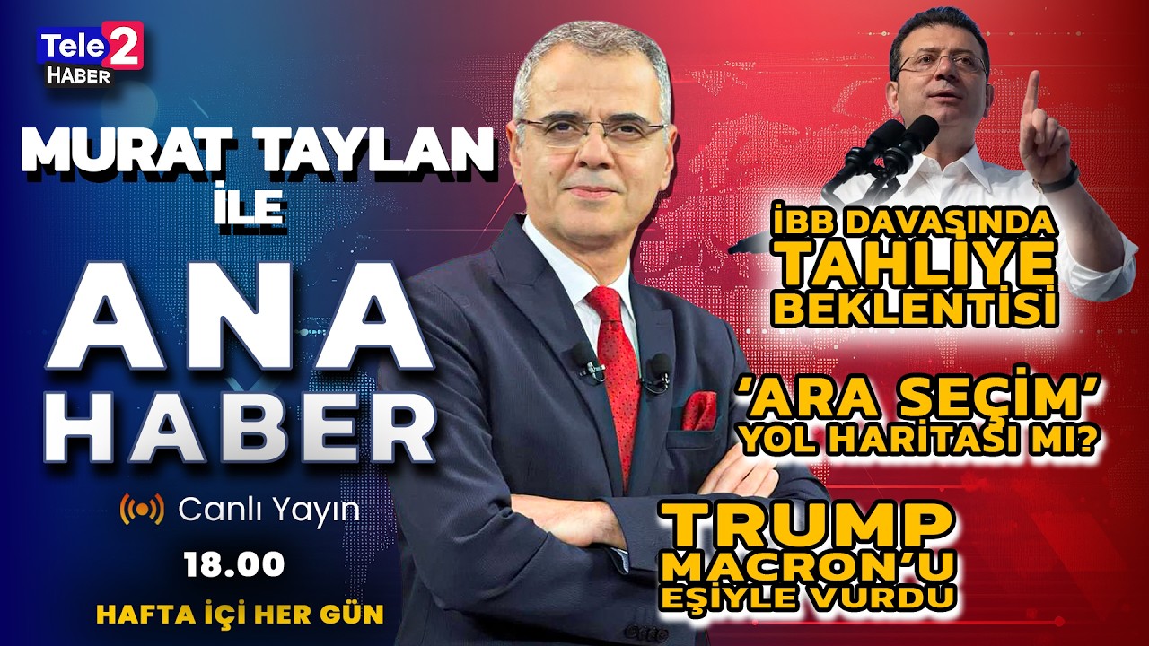 İBB DAVASINDA TAHLİYE BEKLENİYOR! Murat Taylan ile Ana Haber (2 Nisan 2026)