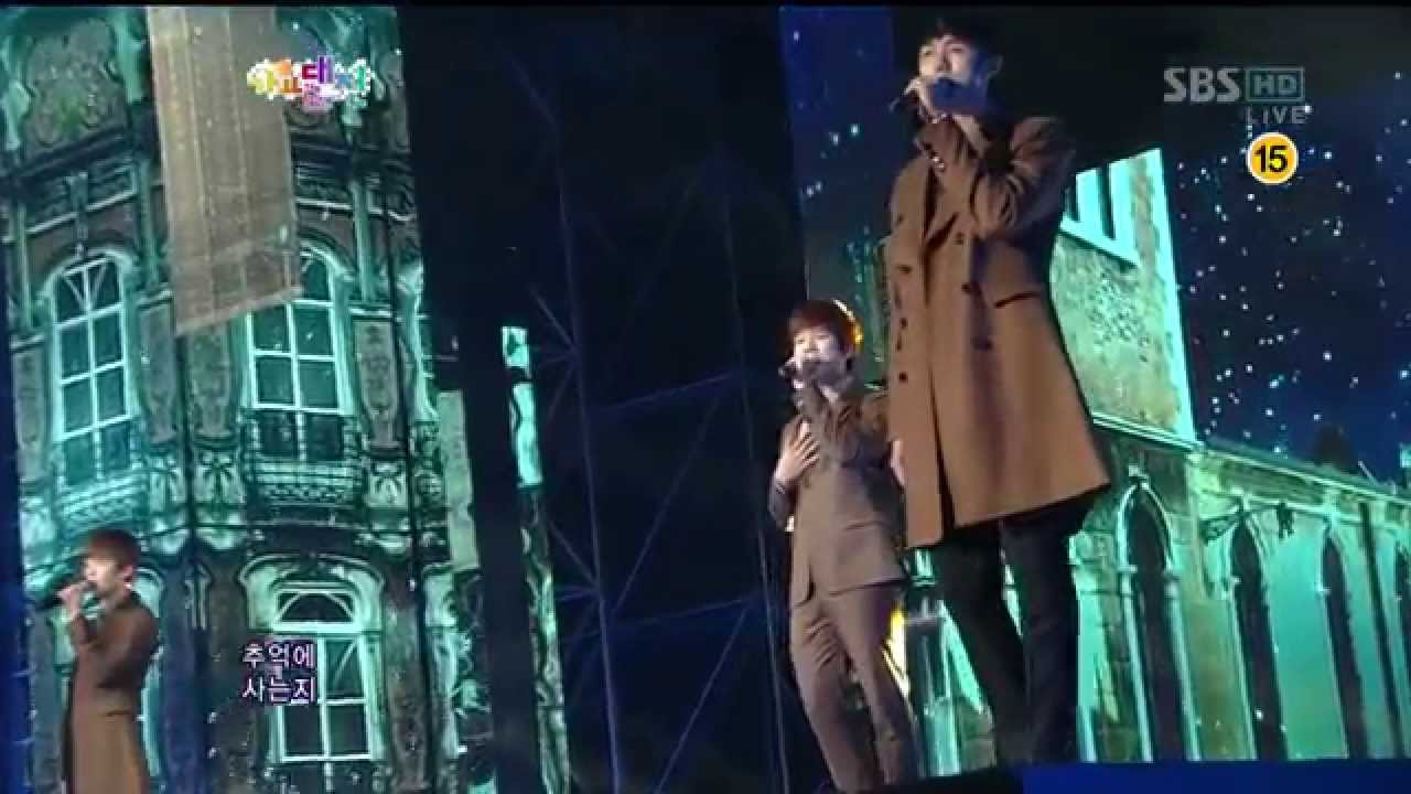 2AM [Like You] @SBS 2012 가요 대전 Цвет K-pop 20121229