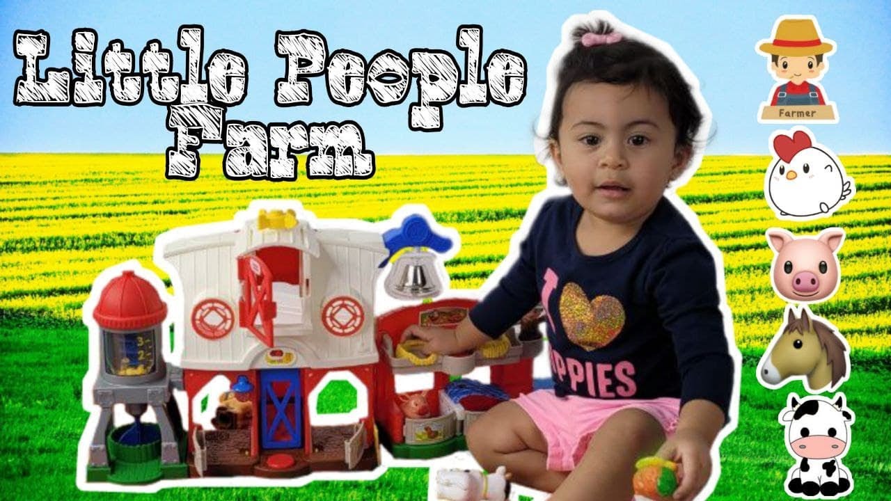Jugando con La granja de Fisher Price - Little People