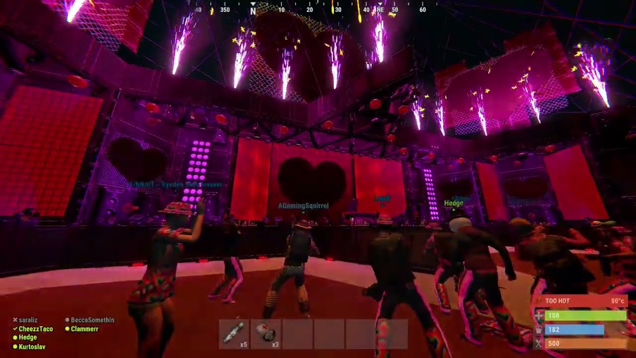 Layer 9’s Valentine’s Day Rust Rave