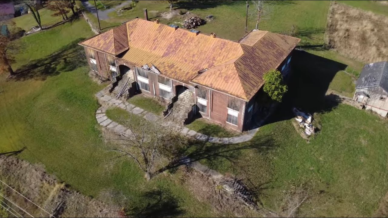 Abandoned Anstead School in West Virginia