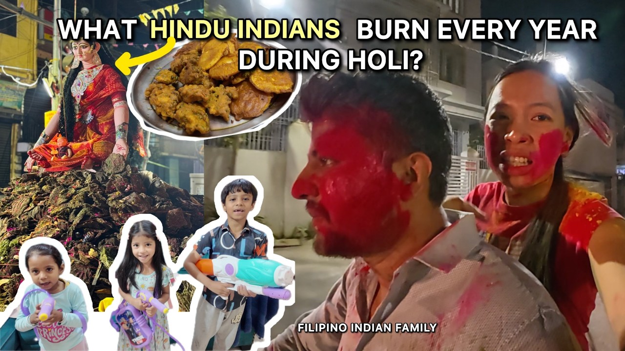 THE SHOCKING STORY BEHIND HOLIKA DAHAN | Why It&rsquo;s Burned Every Year&hearts;︎Filipino Indian Family