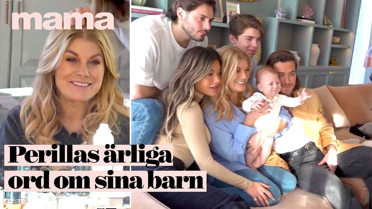 Pernilla Wahlgren: ”Barnen är mina bästa vänner, de är mitt allt”