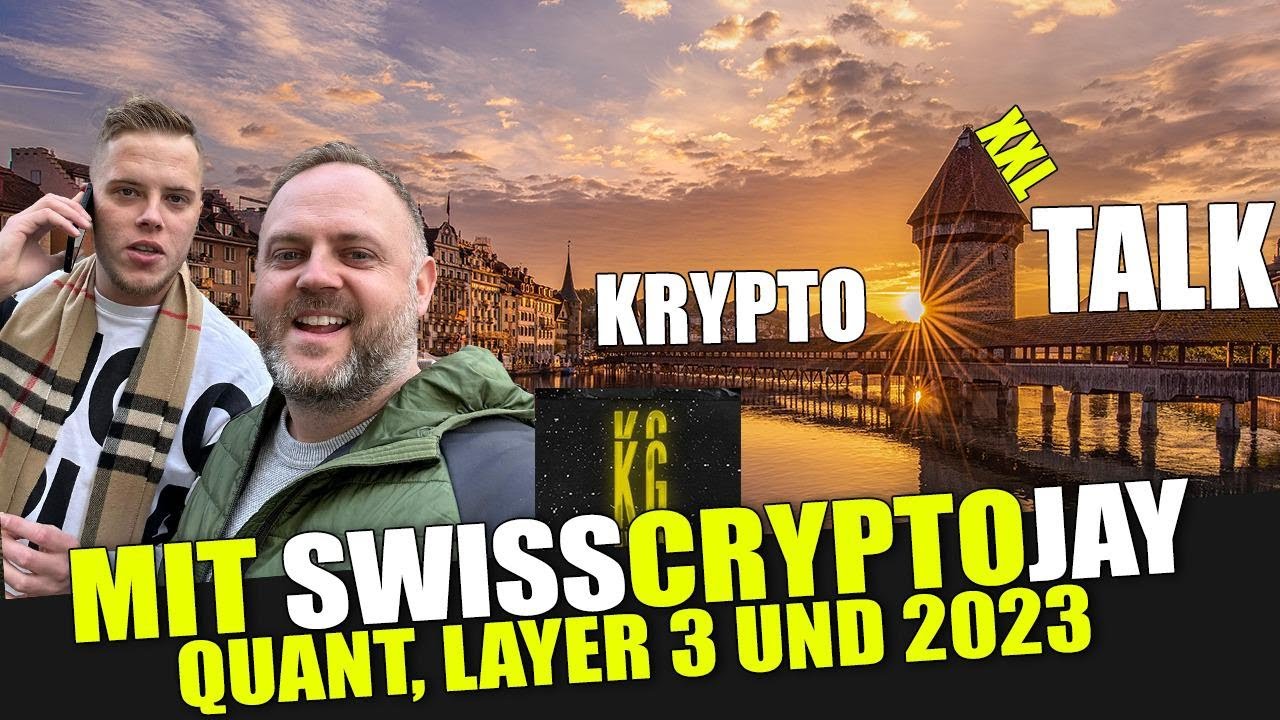 Kryptotalk XXL mit @JayWaveOfficial - Quant, Layer-3, 2023 & vieles mehr !