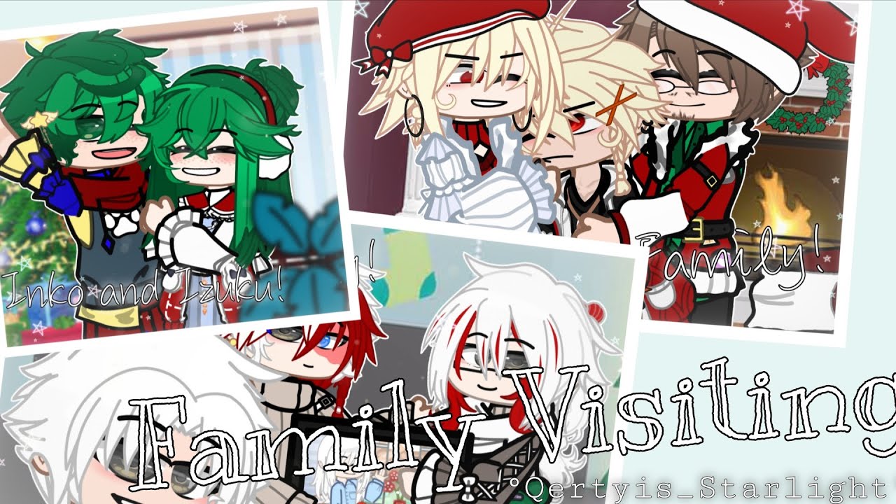 °|| Family Visiting (Christmas Special, ig?) ||° (Slight IzuOcha and TodoBaku)