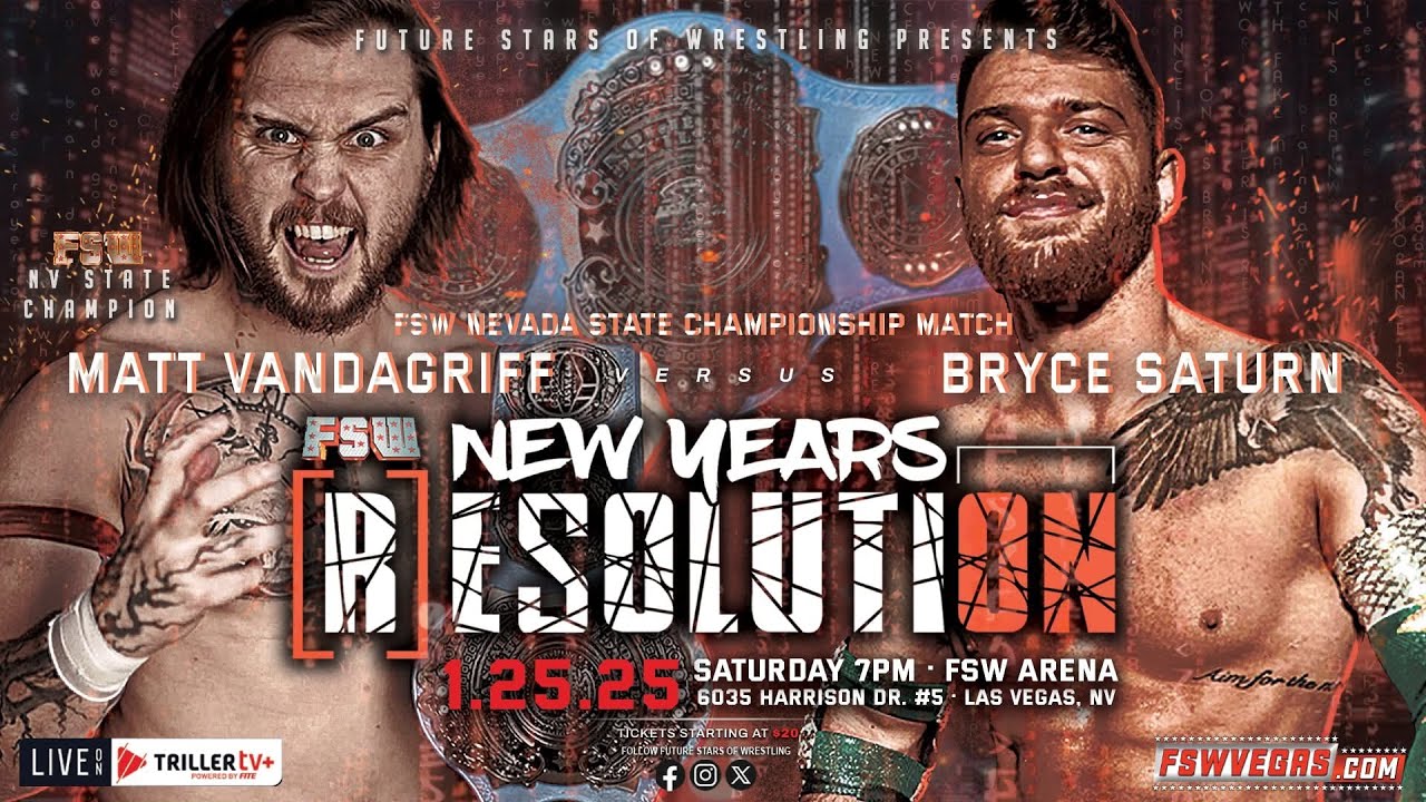 Bryce Saturn vs Matt Vandagriff | FSW Nevada State Championship | January 25th, 2025