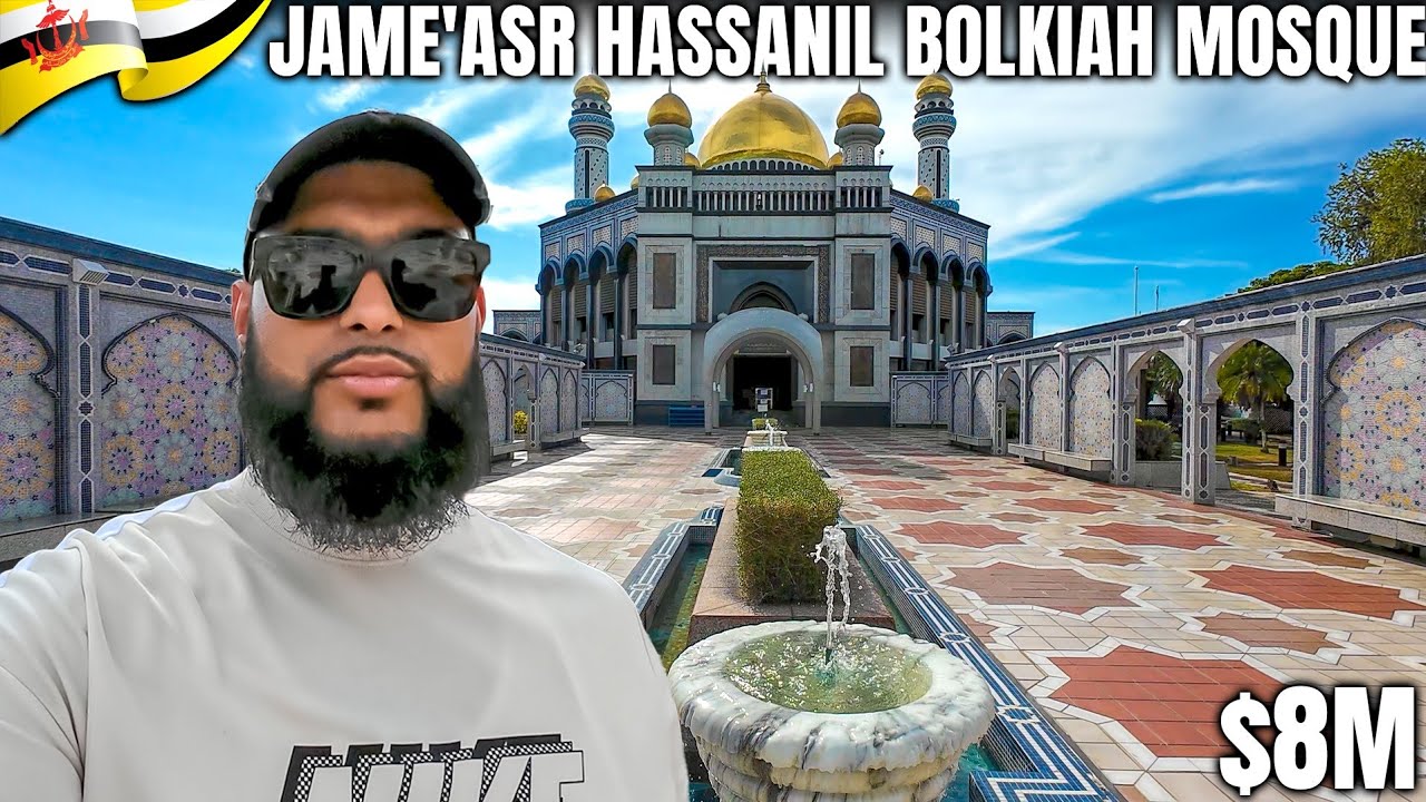 Inside Brunei's $8M Masterpiece Mosque! 🕌
