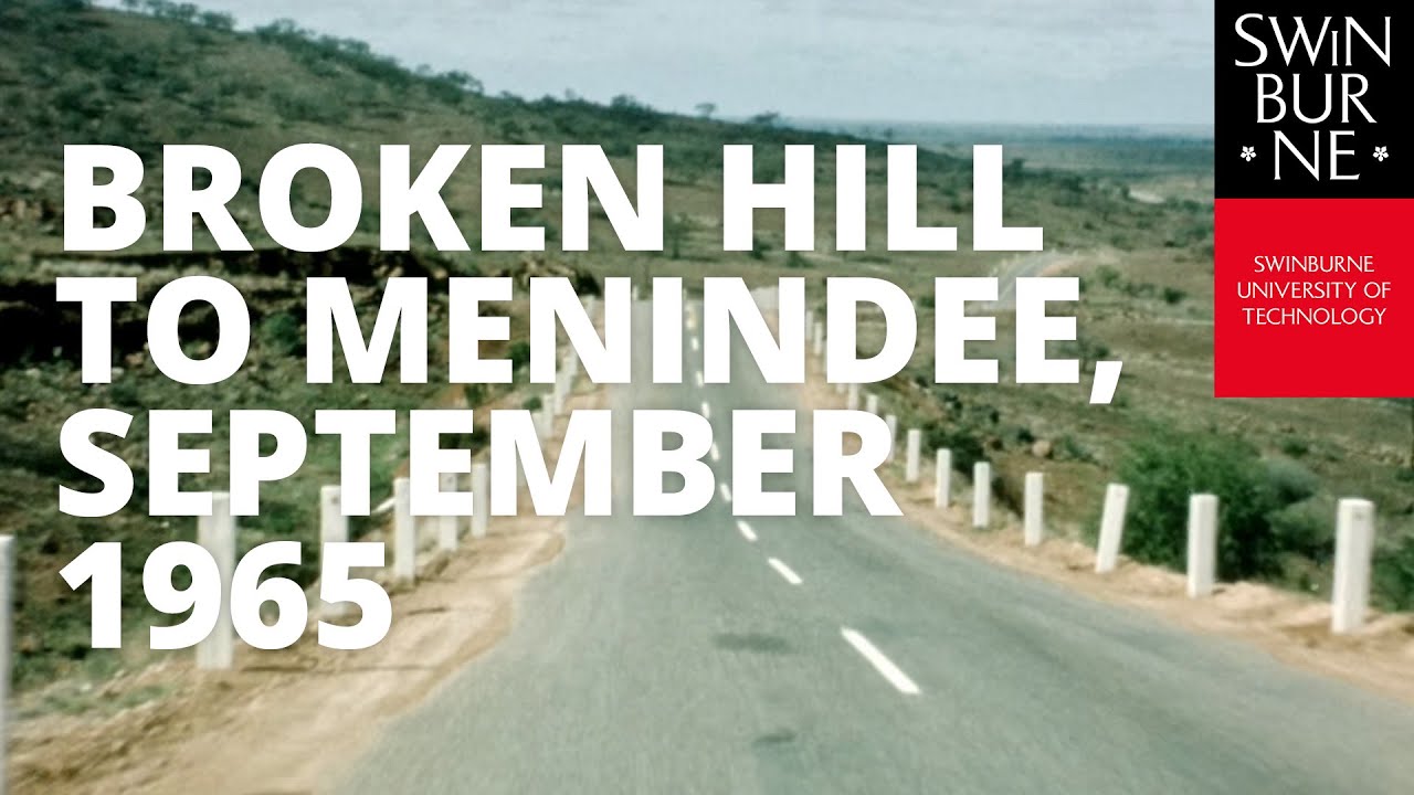 Broken Hill to Menindee, September 1965