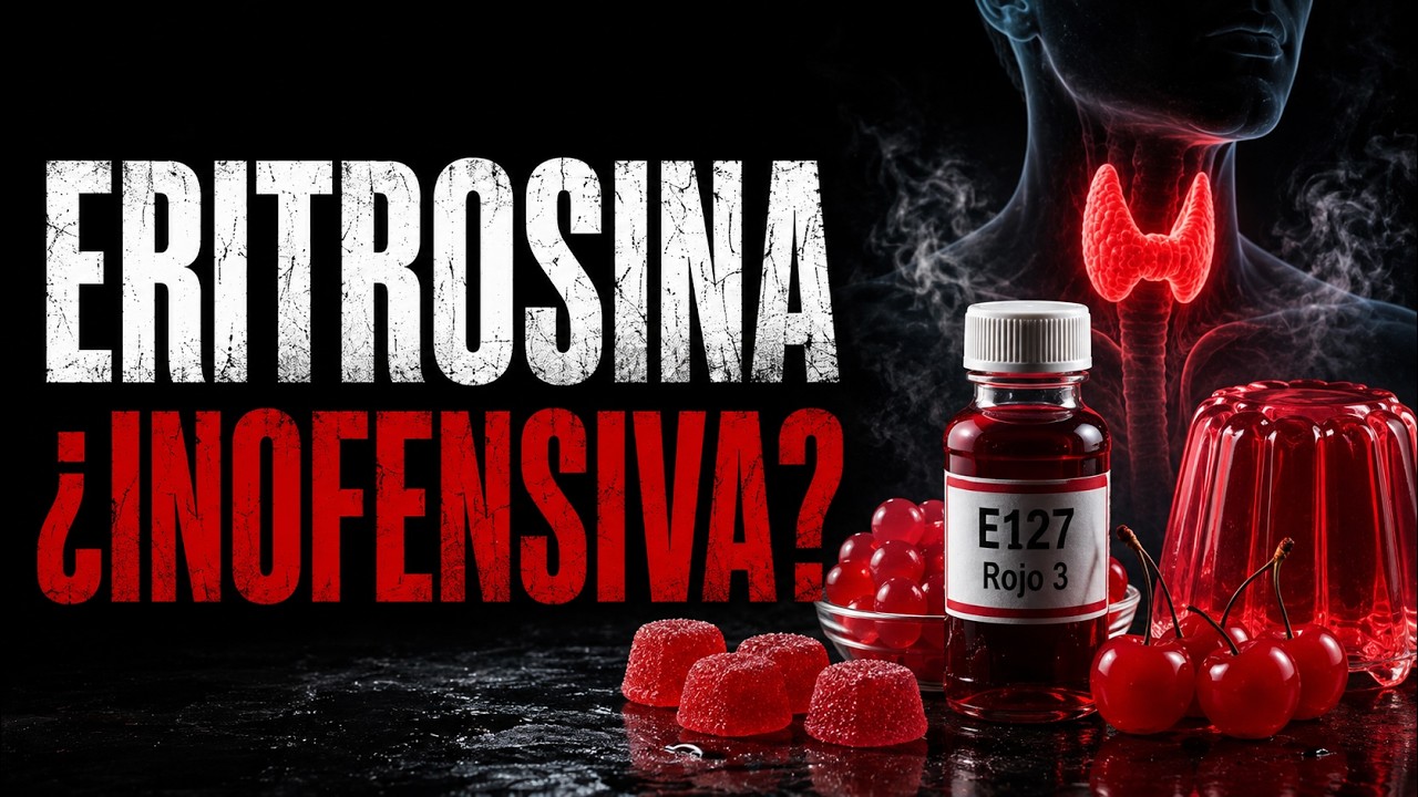 ¿Qué es la Eritrosina? El Colorante Rojo que Podría Afectar tu Salud.