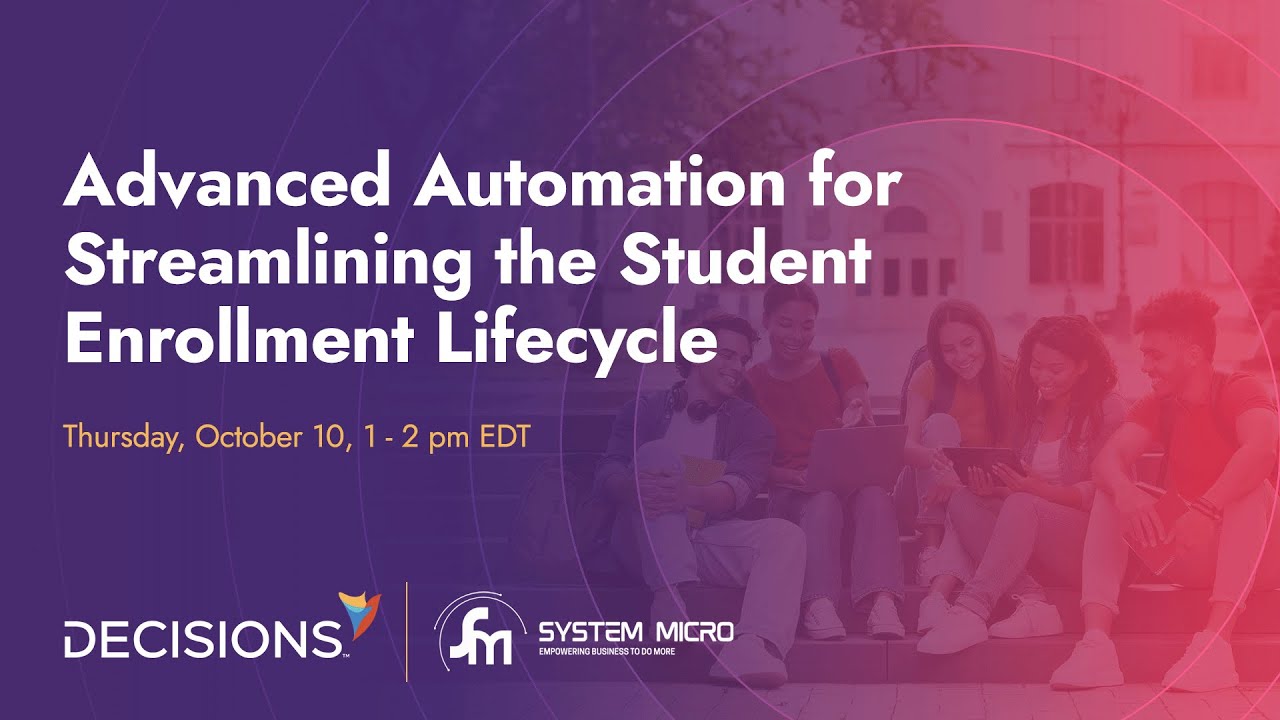 Advanced Automation for Streamlining the Student Enrollment Lifecycle with System Micro