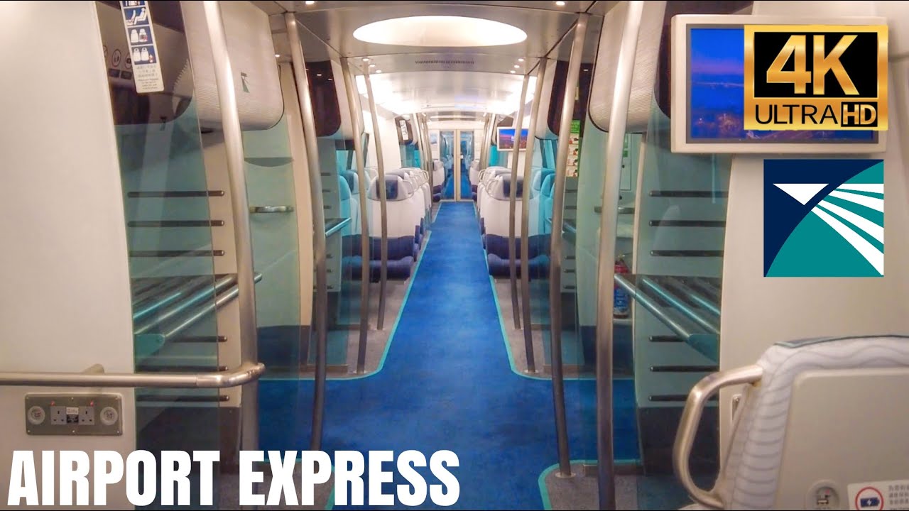 Hong Kong — Airport Express (Tsing Yi to Airport)【4K】| Train Ambience