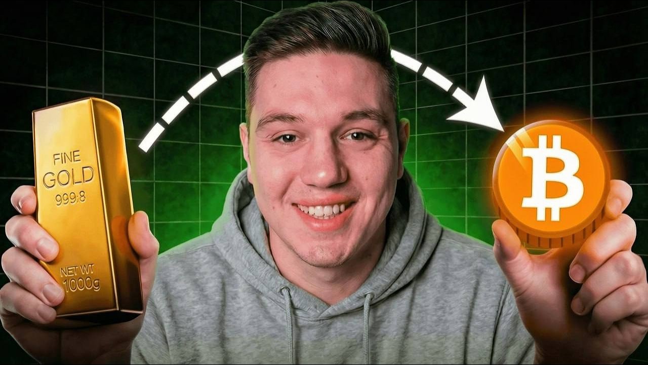 БИТКОИН! РОСТ ЗОЛОТА ОКОНЧЕН! БИТКОИН ВЫХОДИТ ИЗ МЕДВЕЖКИ!