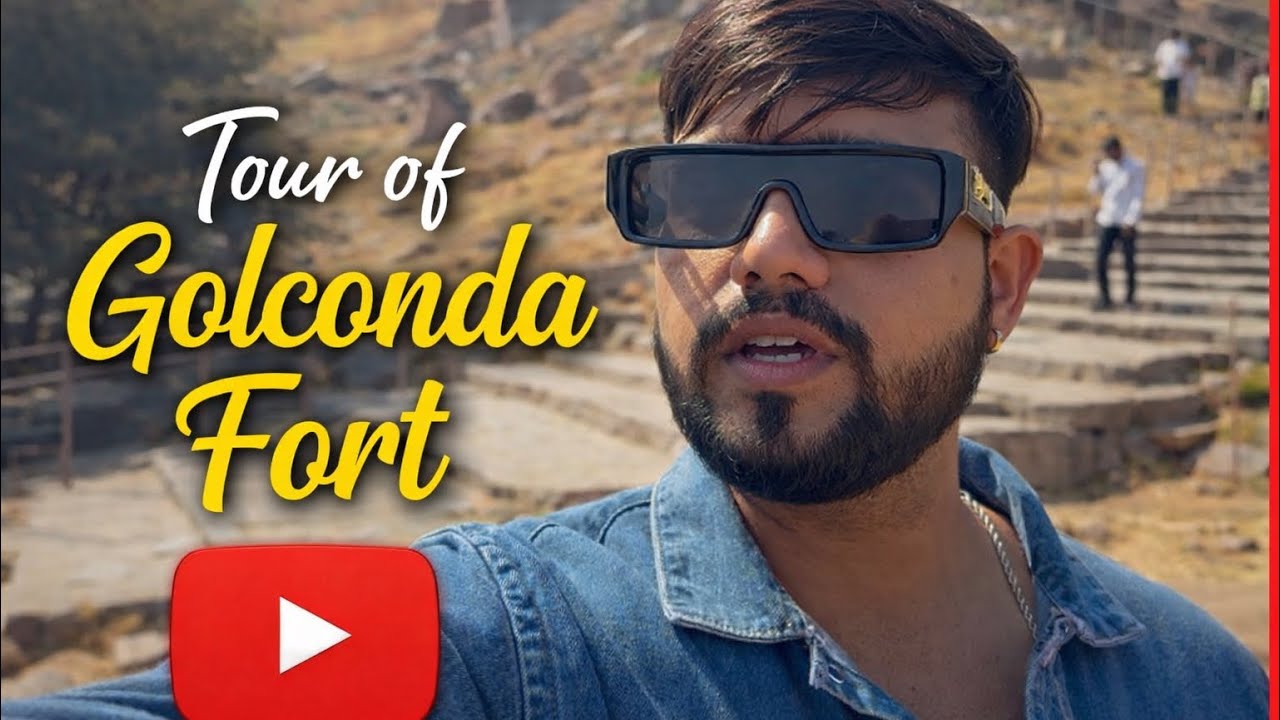 Tour of Golconda fort in Hyderabad #3rdday#Trending #ViralVideo #VlogLife