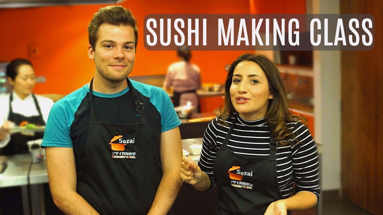 Things To Do In London | Sushi Making Class 🍣