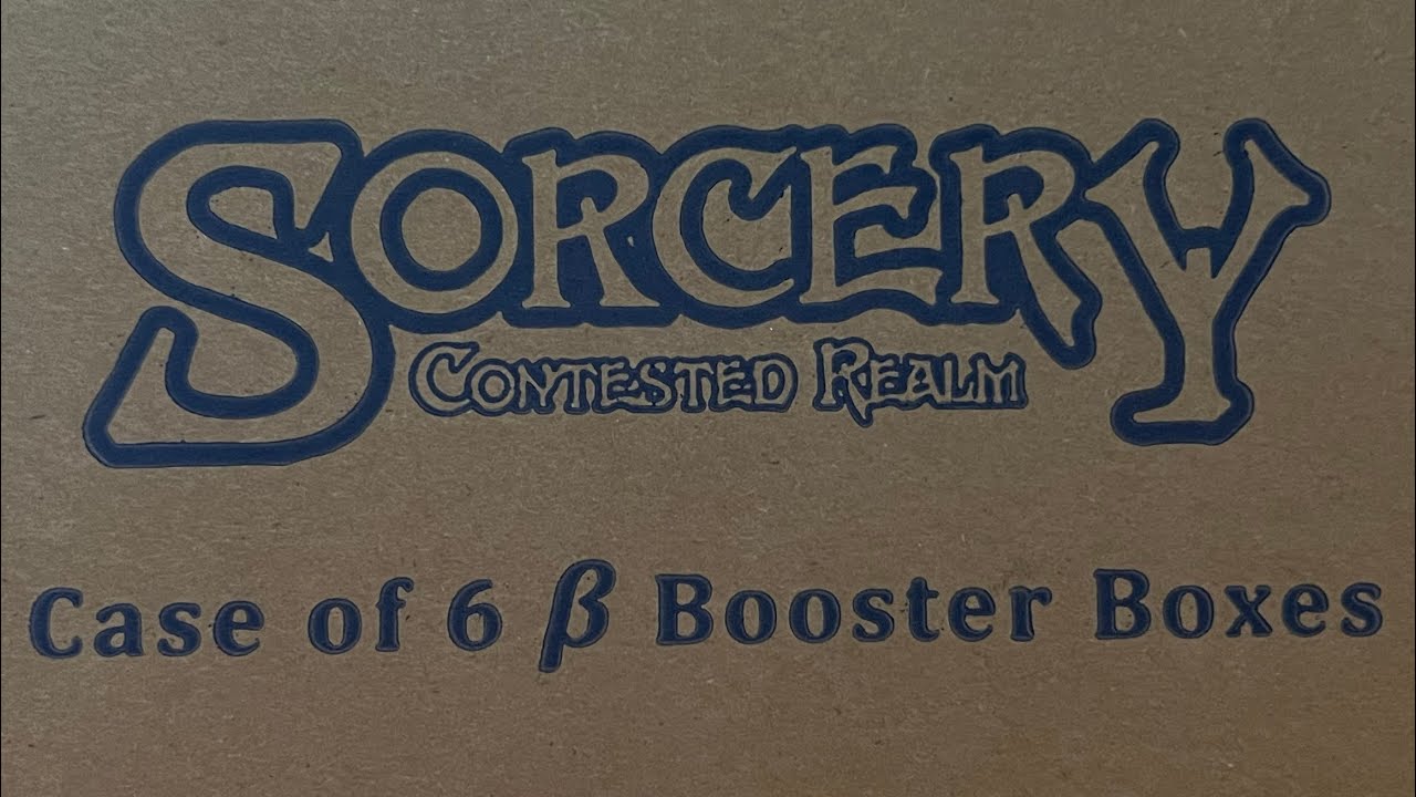 Sorcery Contested Realm TCG Beta Booster Box Case Opening Part 6