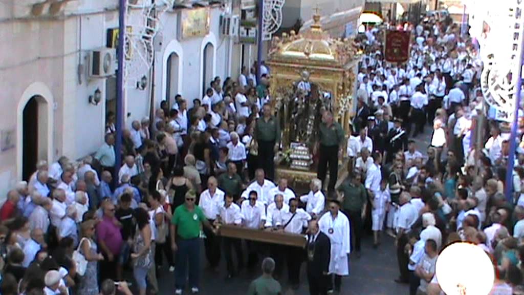 Festa Santa Lucia Carlentini 2011 giro d'onore da piazza Diaz