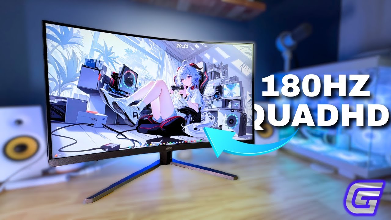 COMPREI no ALIEXPRESS o MONITOR AGON AOC G4 180HZ 32P CURVO Cq32g4e - É BOM?