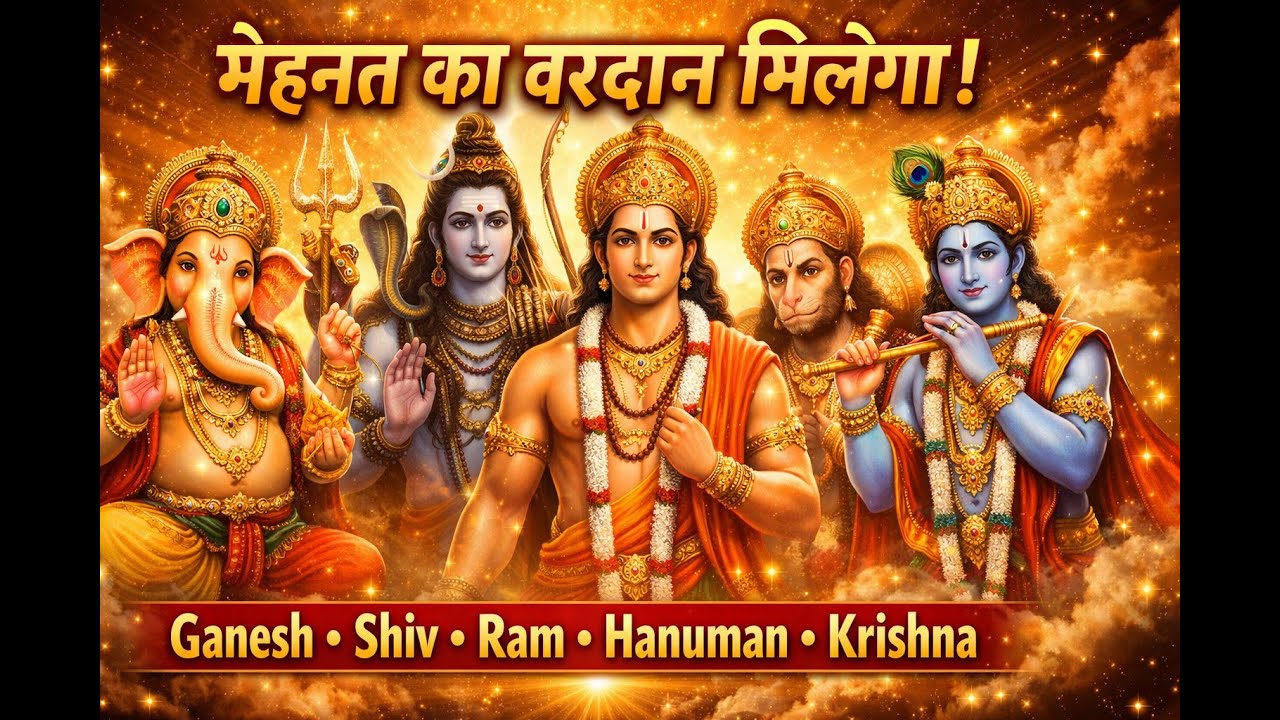 Ganesh Shiv Ram Hanuman Krishna Bhajan 🙏 | Kids Motivation Bhajan | Parents Peaceful Bhakti | #bbs