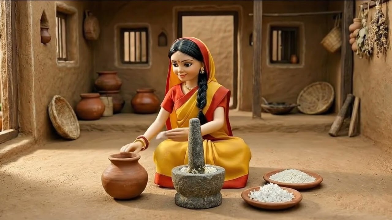 How to Make Traditional South Indian Appam  Claymation Stories