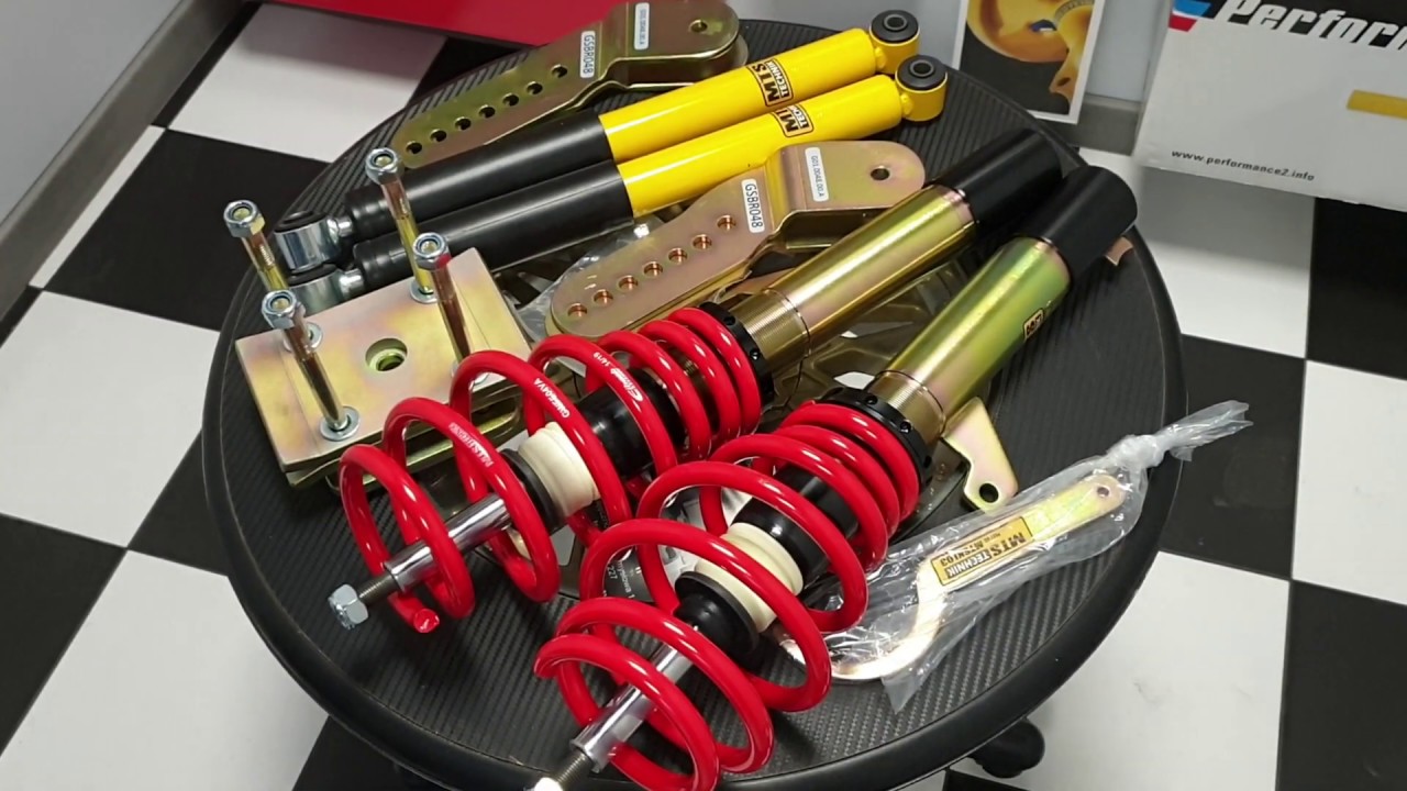 Zawieszenie Gwintowane MTS-technik VW Caddy 3 - MAPET-TUNING UNBOXING