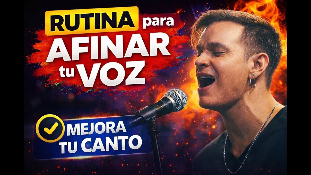 i desafinás, no es tu voz: es tu oído (Rutina INTENSA con piano)