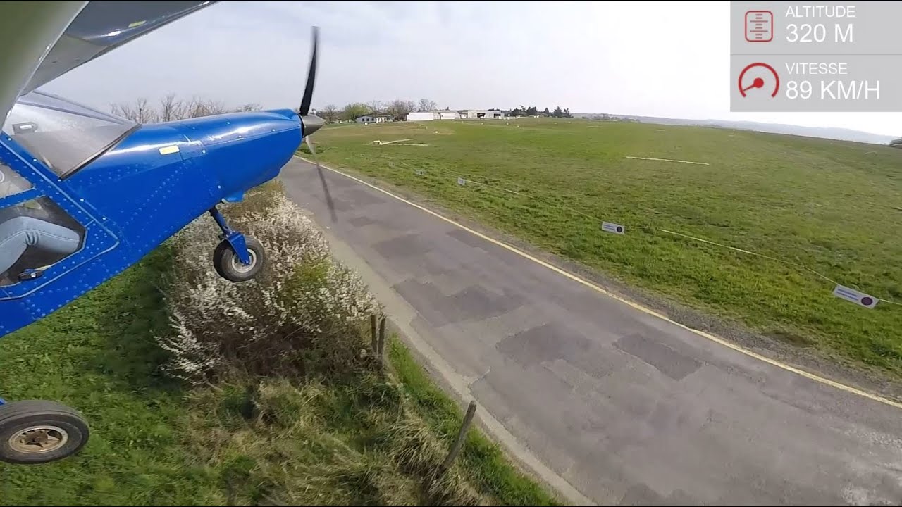 Tour en Savannah S de l'Aero-Club de Lyon Brindas