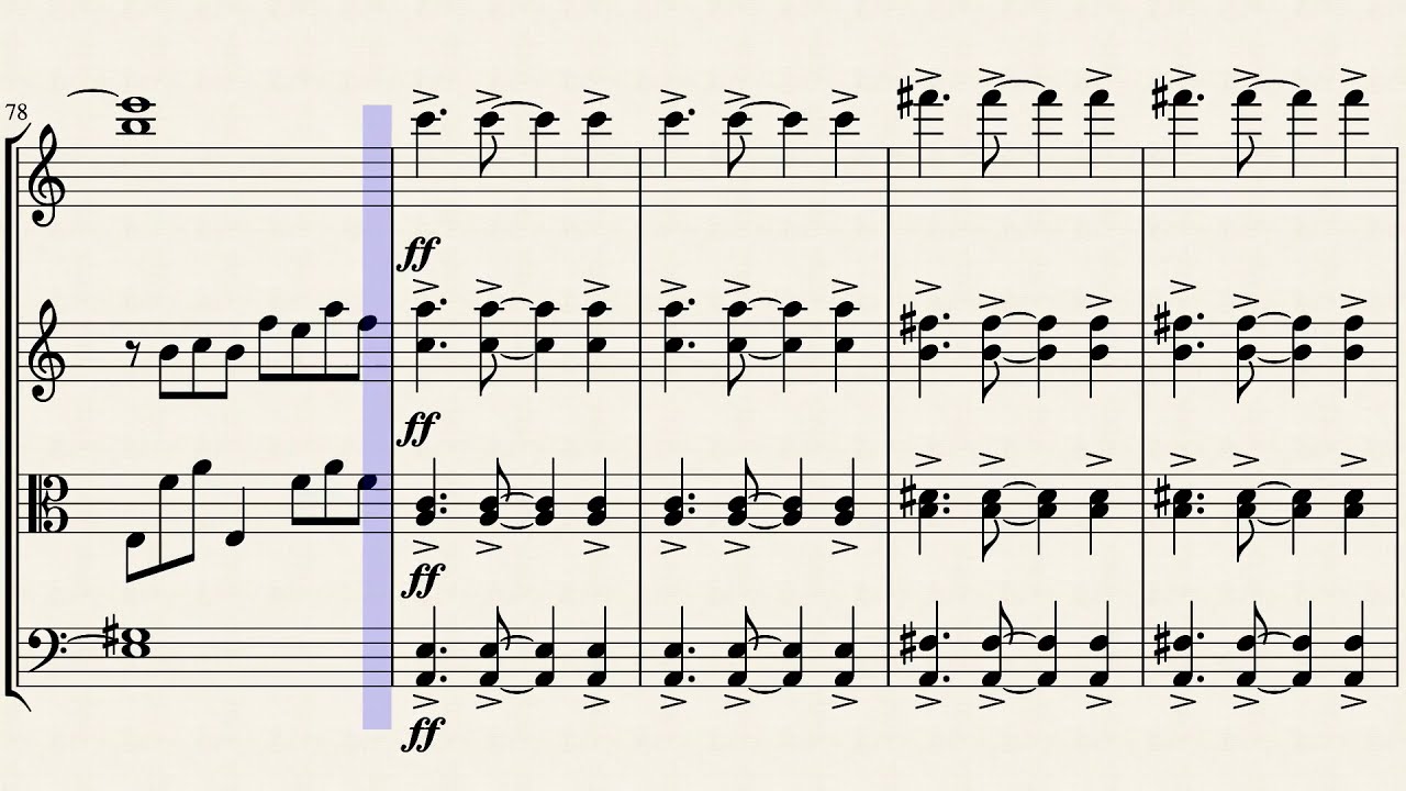 Libertango by Piazzolla (String Quartet)