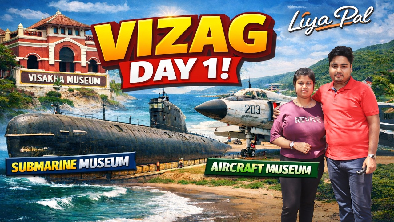 Vizag:From Sea Depths to Fighter Jets✈️⚓ Real Submarine & Aircraft Experience।Museum Special Episode