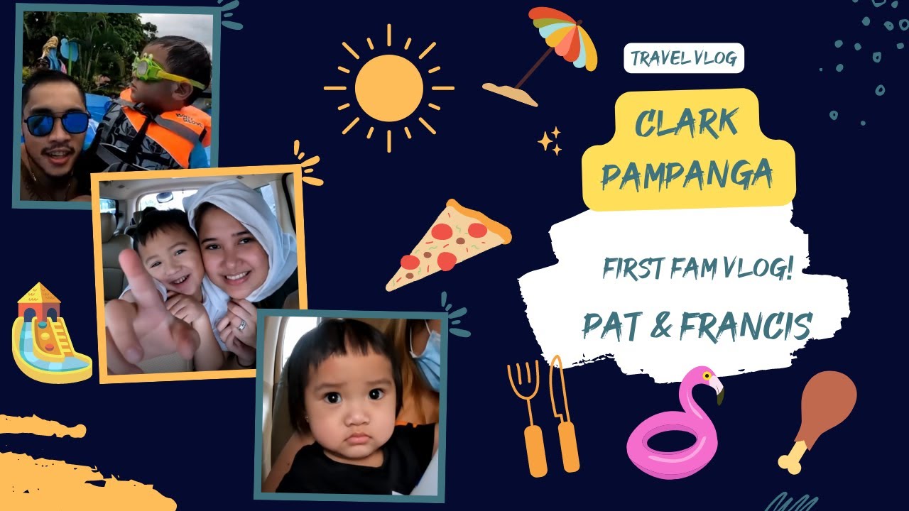 OUR FIRST FAMILY VLOG (AQUA PLANET IN CLARK, PAMPANGA) #VLOG1