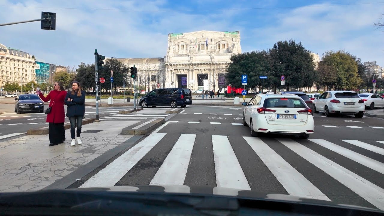 [4K DRIVING ITALY] MILAN from Downtown Drive to Provincial Road