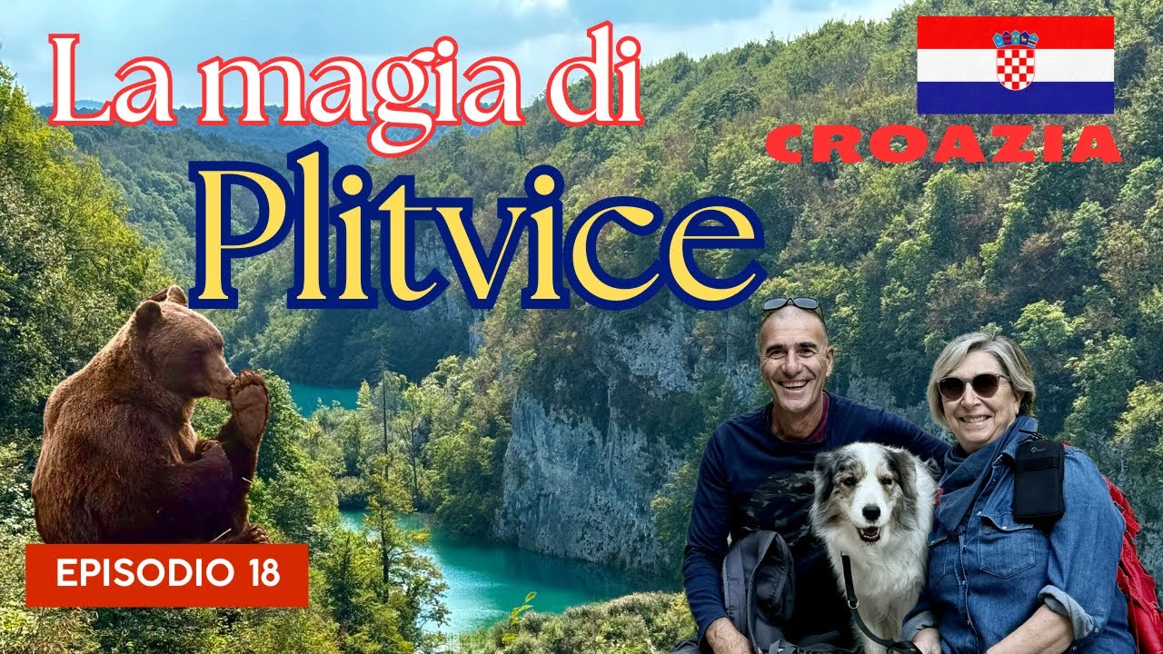 CROAZIA 🇭🇷 Laghi Plitvice - Rastoke - Kuterevo - Viaggio dalla Sicilia 🌋 alla Romania 🇷🇴 -Ep.18 - 4K