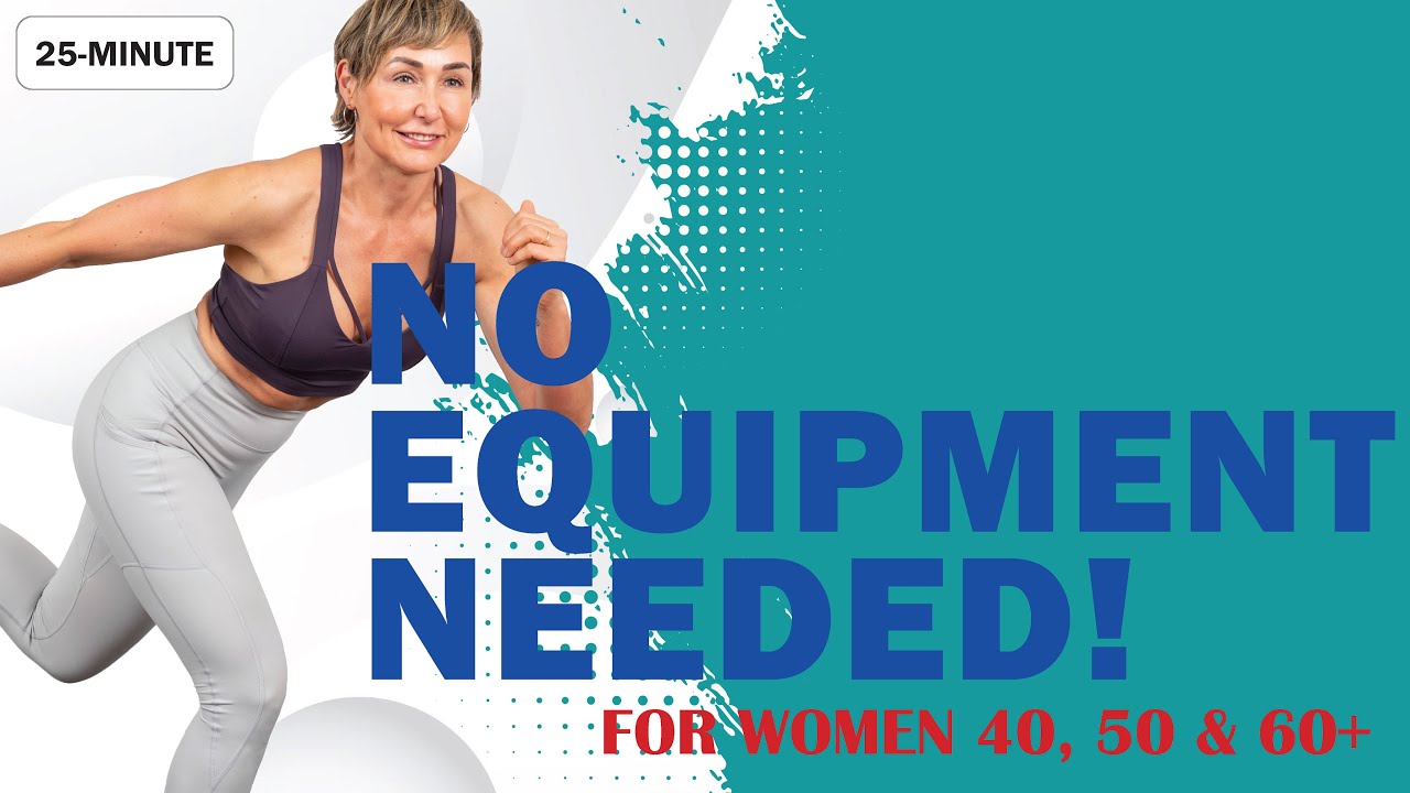 Amped Up AMRAP - All Levels Cardio Workout for Women Over Over 40