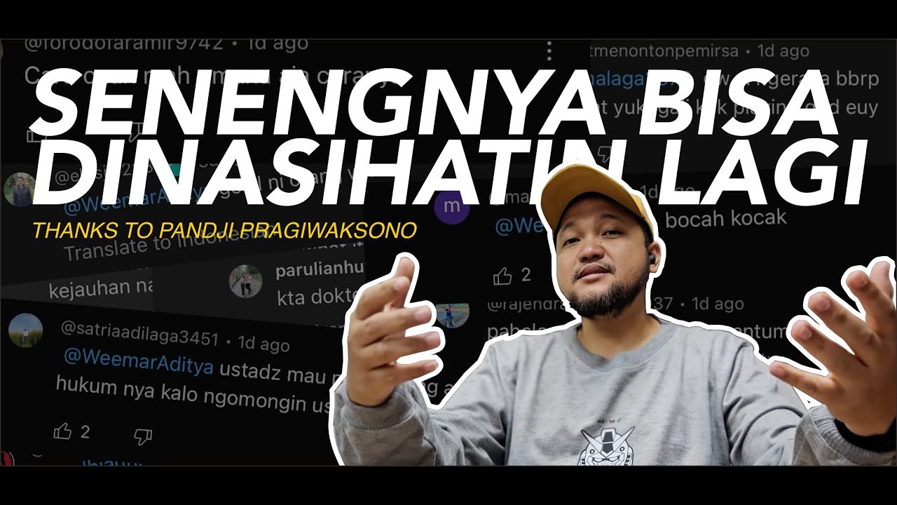 Hi mas @pandji.pragiwaksono ? can't wait to meet you