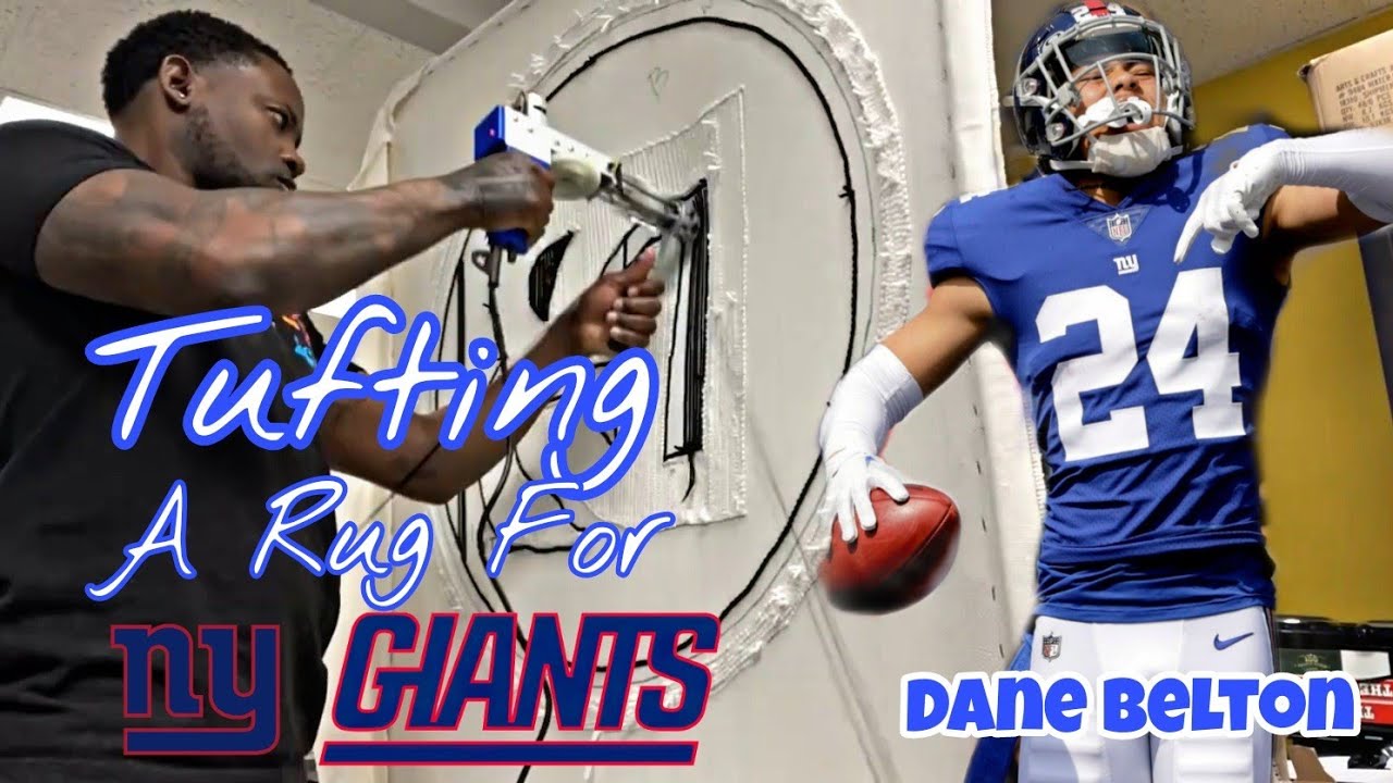 Tufted Rug For New York Giants Safety Dane Belton | How To Mirror Image | Bluetooth Mooka Projector