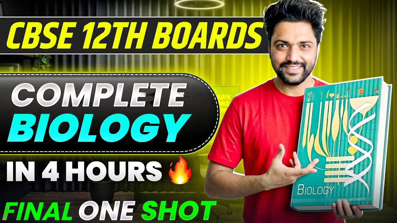 Maha-Revision: 27 MARCH🔥 Full Class 12th in Just 4 Hrs☠️