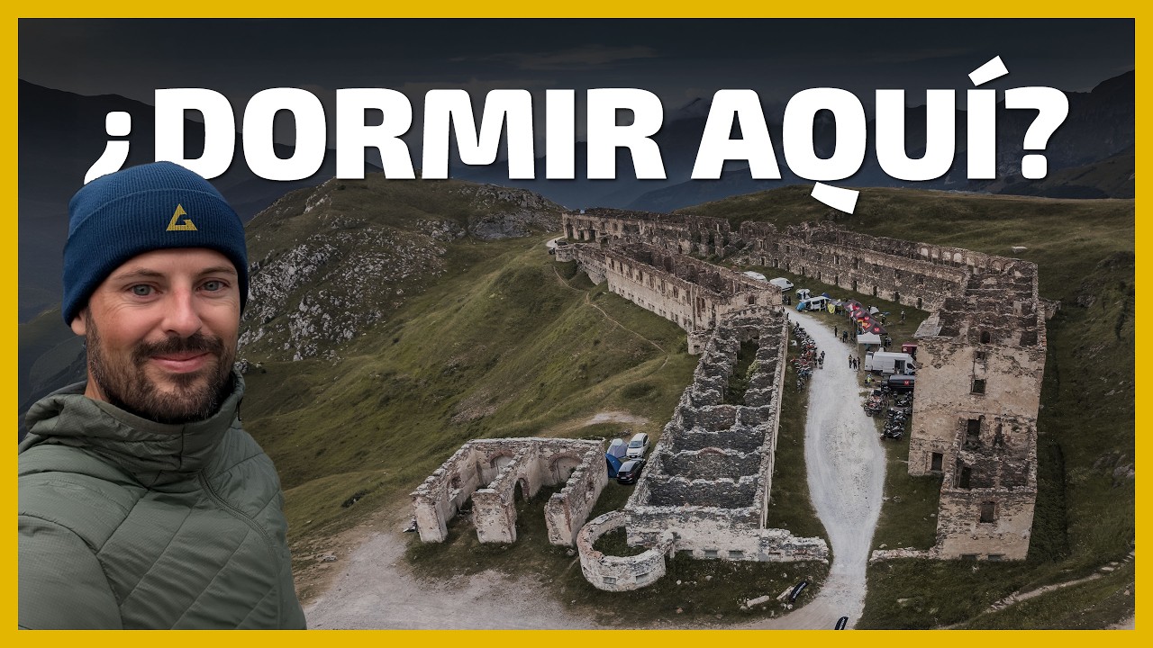 El lugar MÁS BRUTAL donde he acampado
