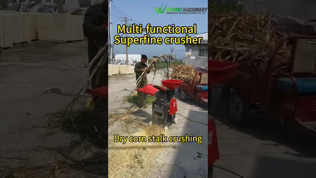 grass crush and grain mill