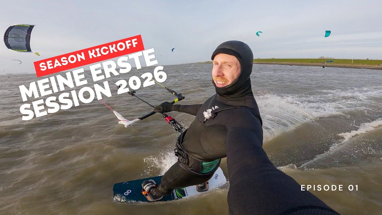 Besser kann die Saison nicht starten! | Kitesurf VLOG