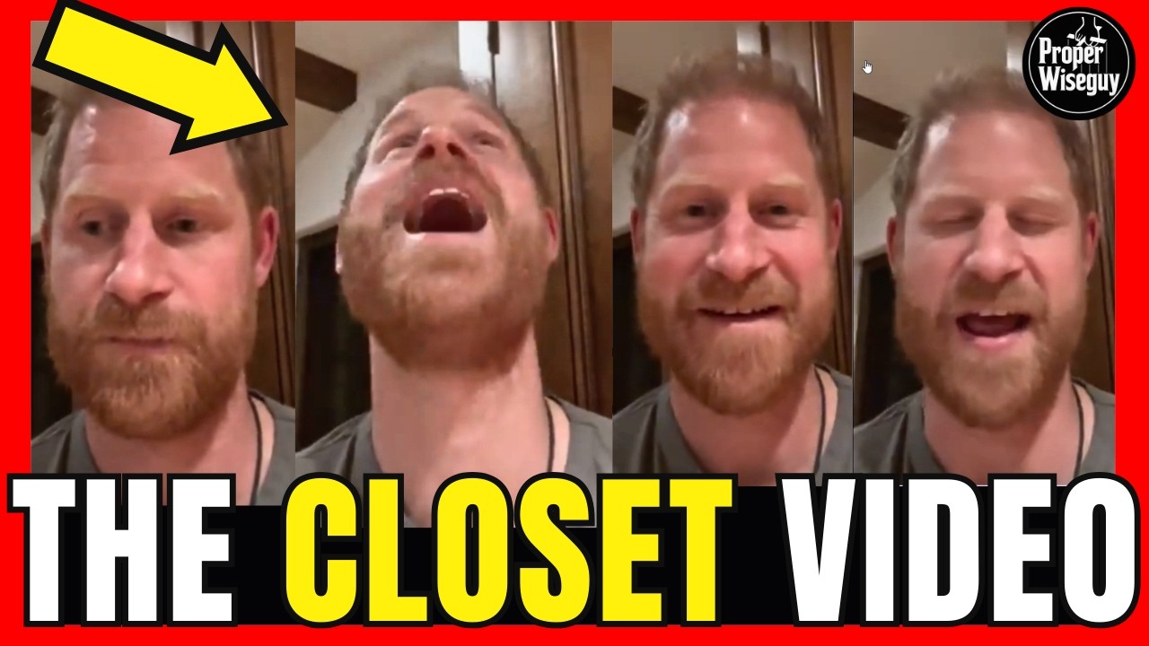 Prince Harry&rsquo;s ODD New PATHETIC CLOSET Thank-You Video Sparks MORE Doubt He & Meghan Live Together