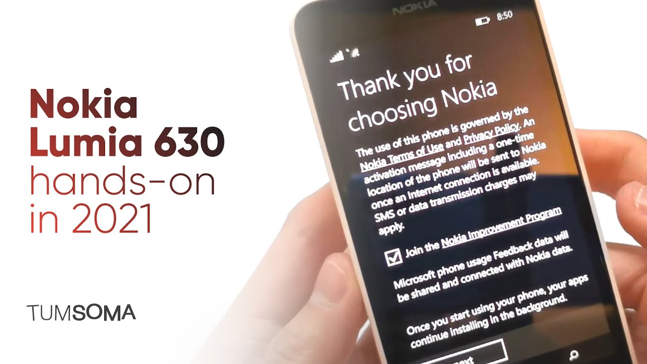 Nokia Lumia 630 Hands-on in 2021
