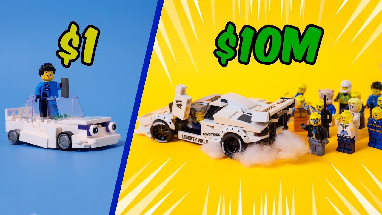 $10M LEGO CAR SHOW!