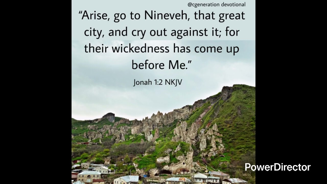  “Arise, Go, Cry Out”