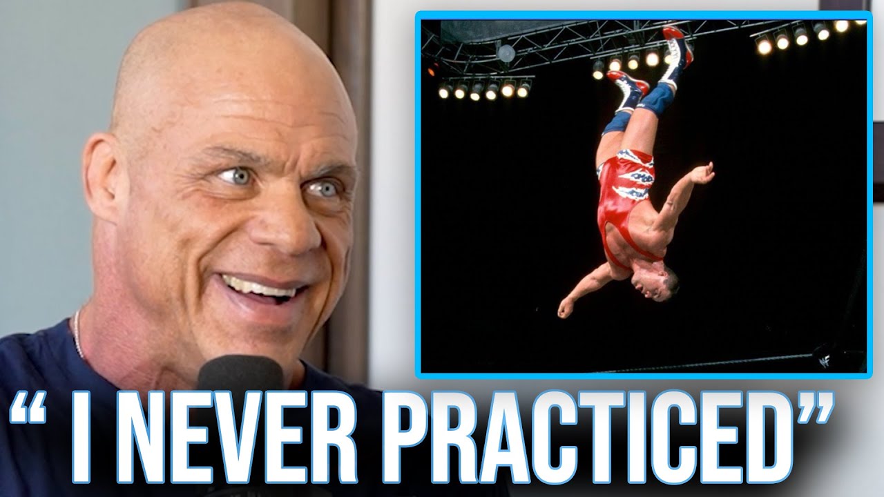 Kurt Angle Had A Perfect Moonsault