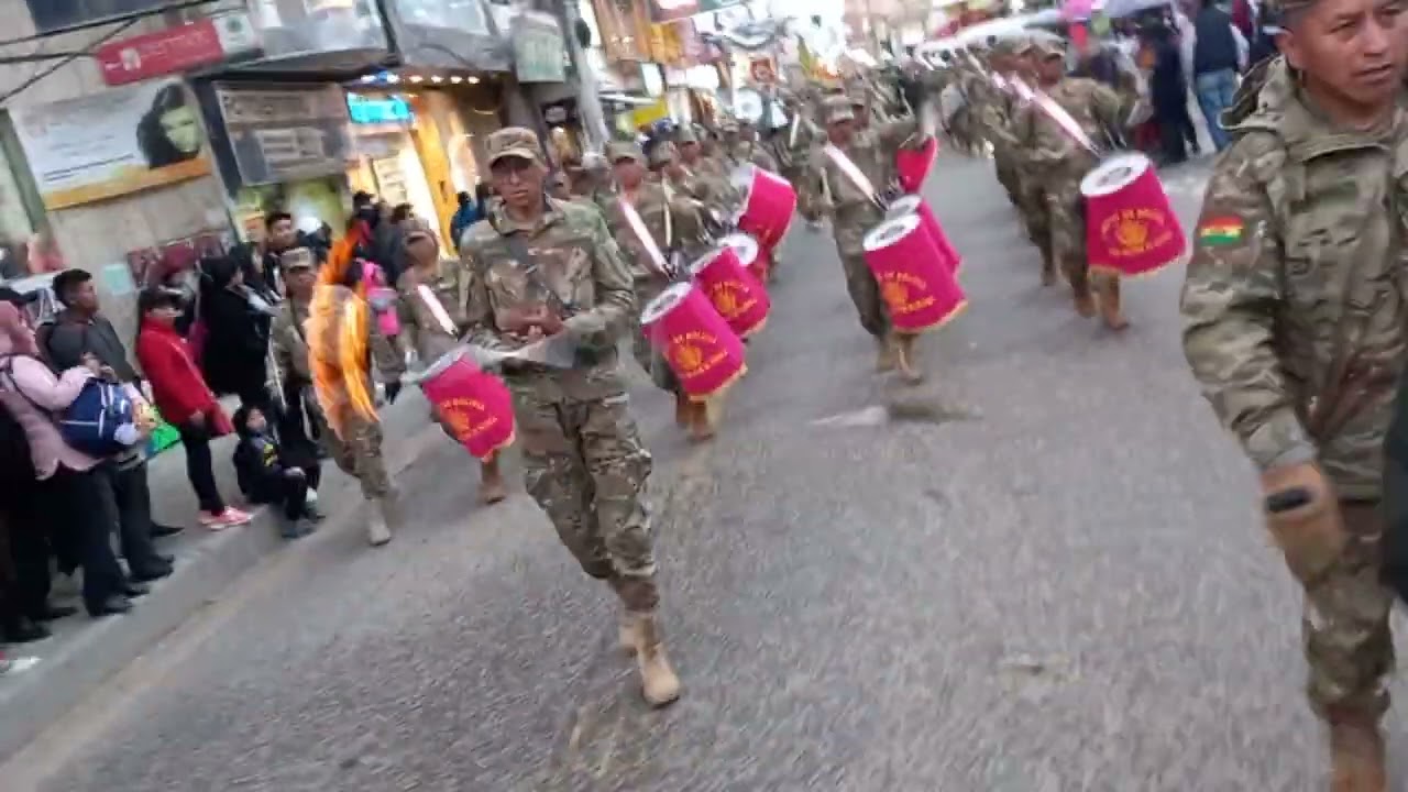 MARCHA CANTO  A AVAROA-  REGIMIENTO CAMACHO 2024